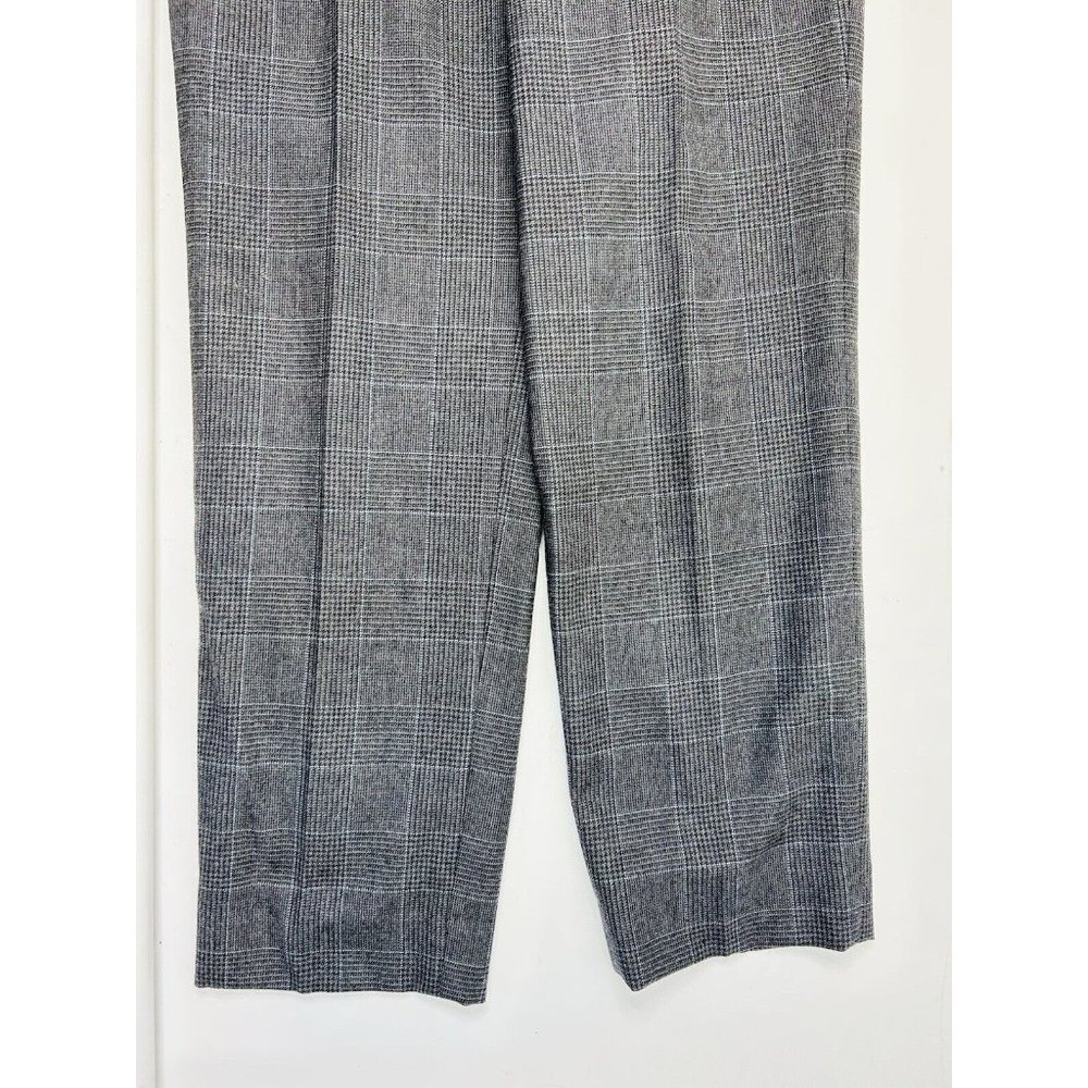 Pendleton Wool Houndstooth Plaid Trouser Dress Pa… - image 5